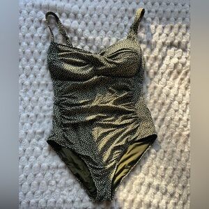 Polka Dot One Piece Swimsuit